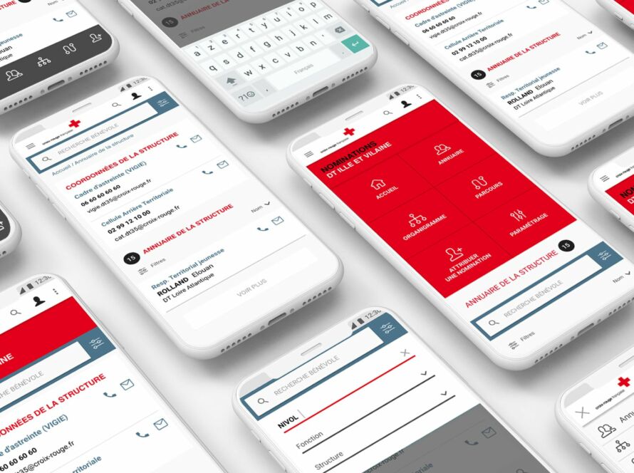 Croix Rouge Française - Webapp